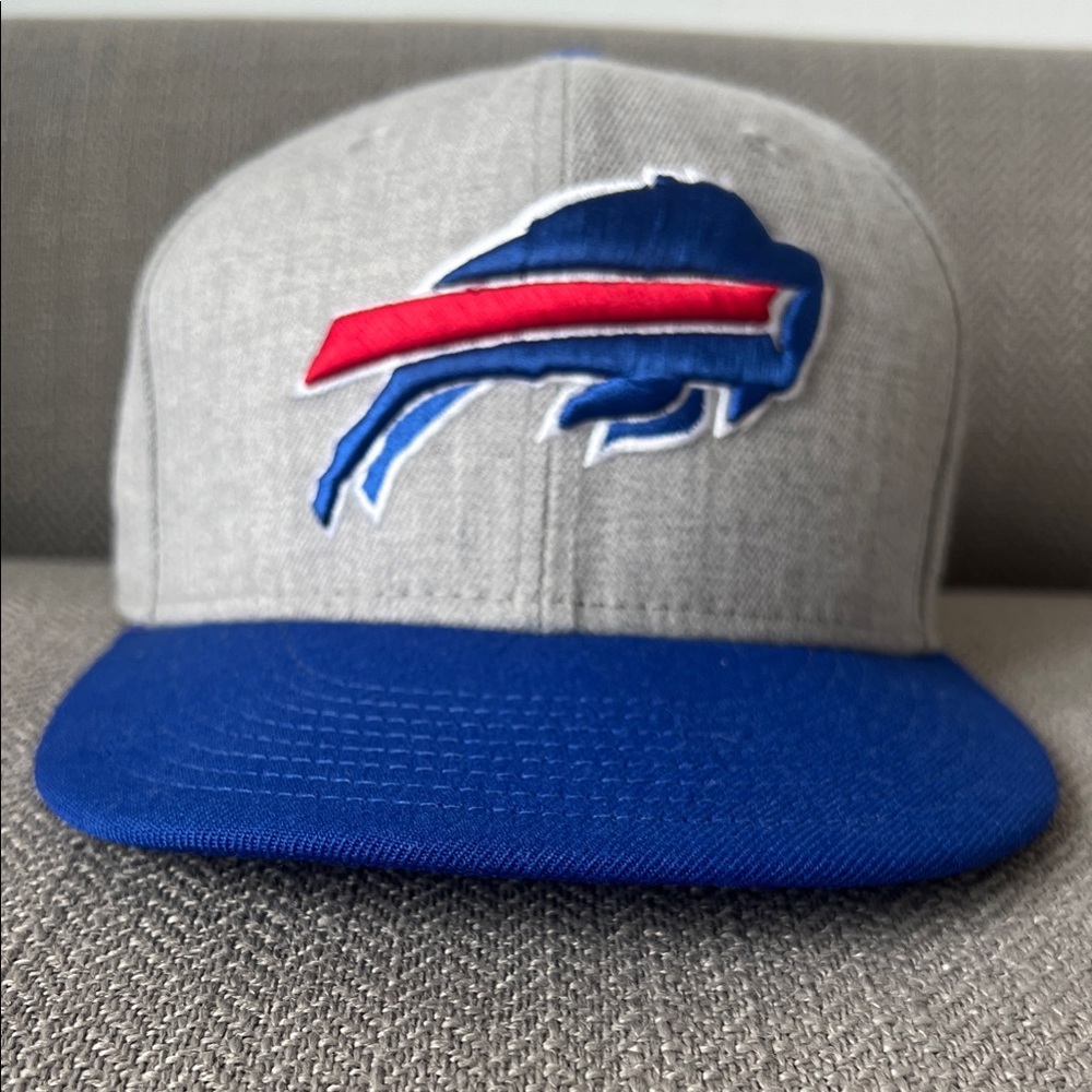 New Era Buffalo Bills Gray and Blue Cap
